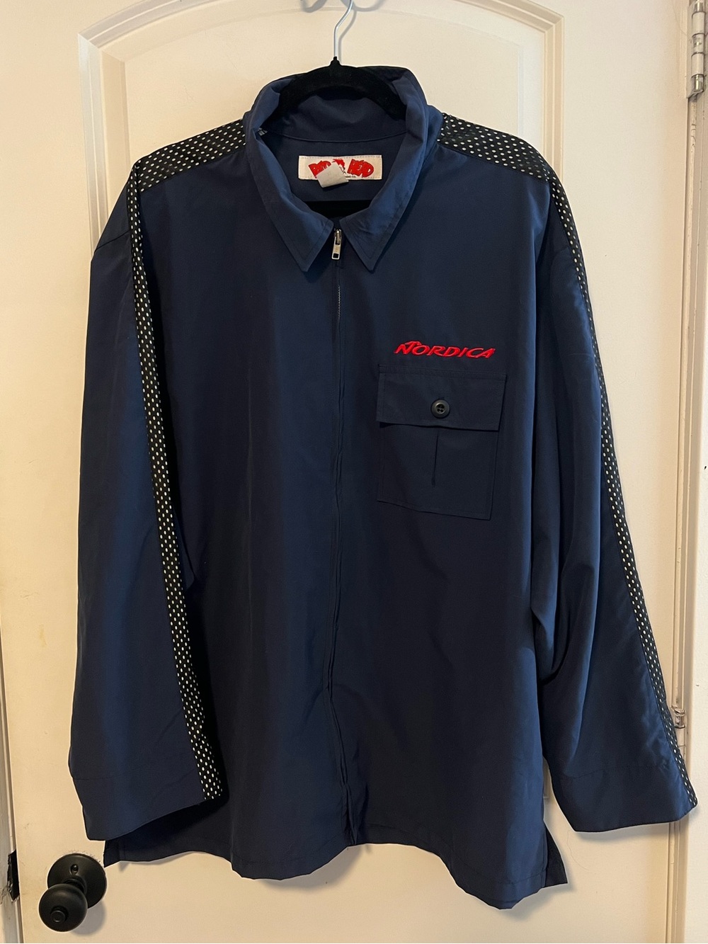 VNTG Nordica Lightweight Full Zip Shell Performance Jacket Made in the USA